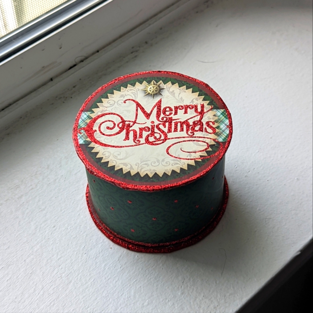 New Christmas Soap Punch Studio - Apple Cinnamon with Keepsake Box Bar Soap Gift